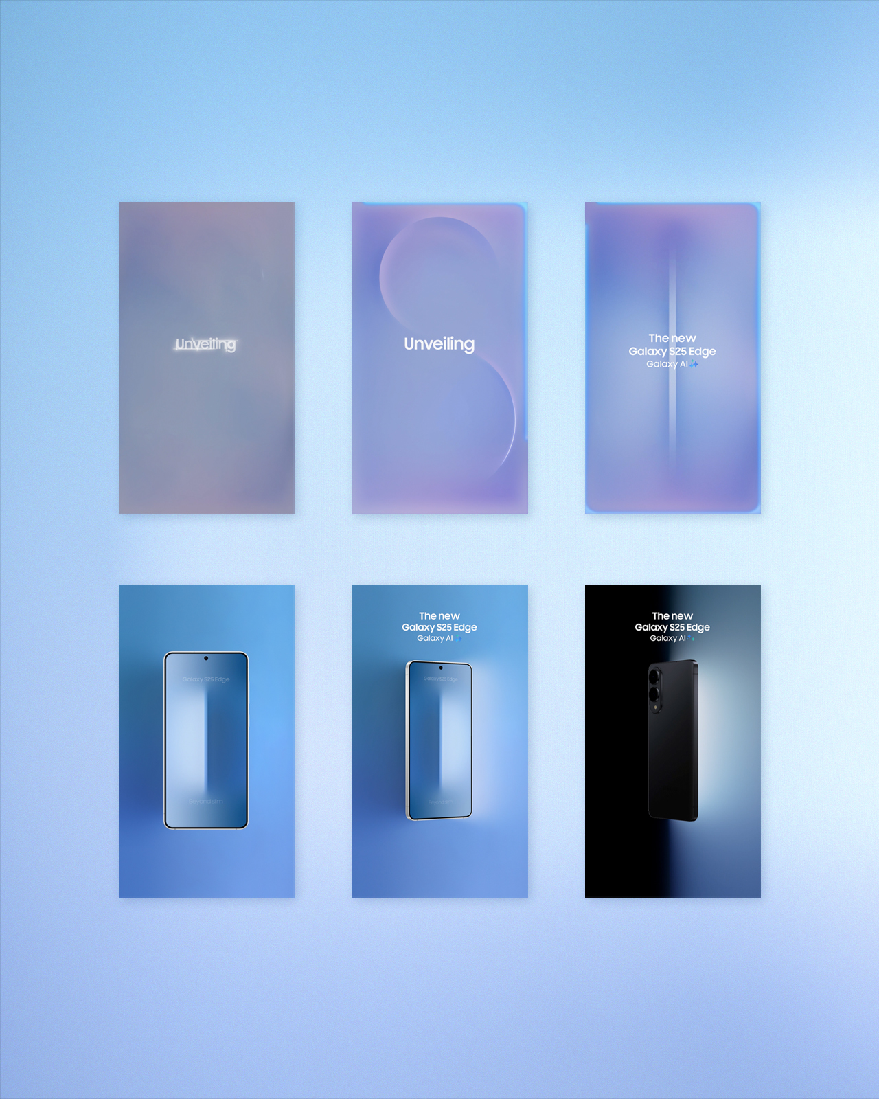 2025 Galaxy S25 EDGE Retail Digital Contents