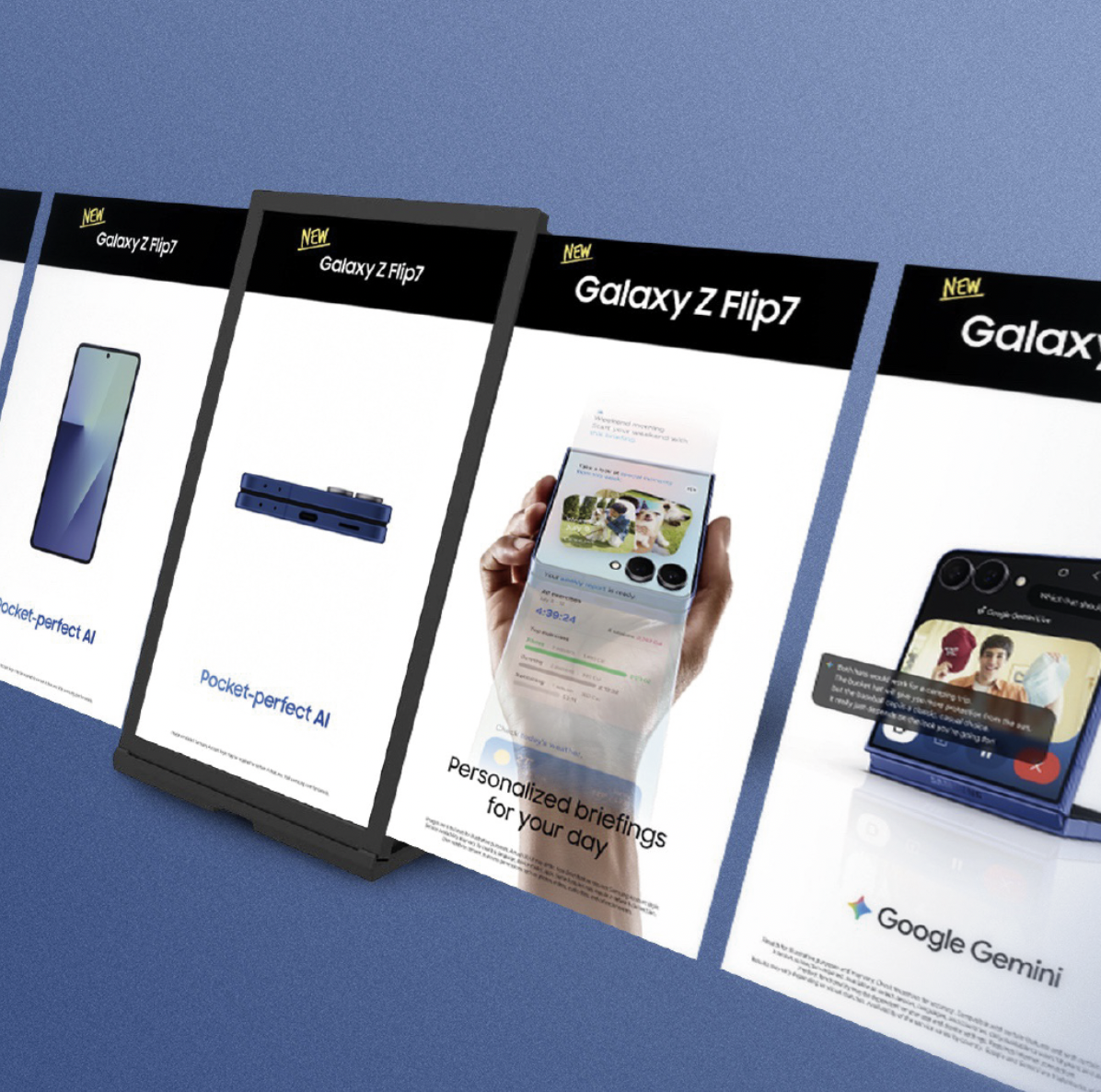 2025 Galaxy Studio (Z Fold7 | Z Flip7) Retail Digital Contents