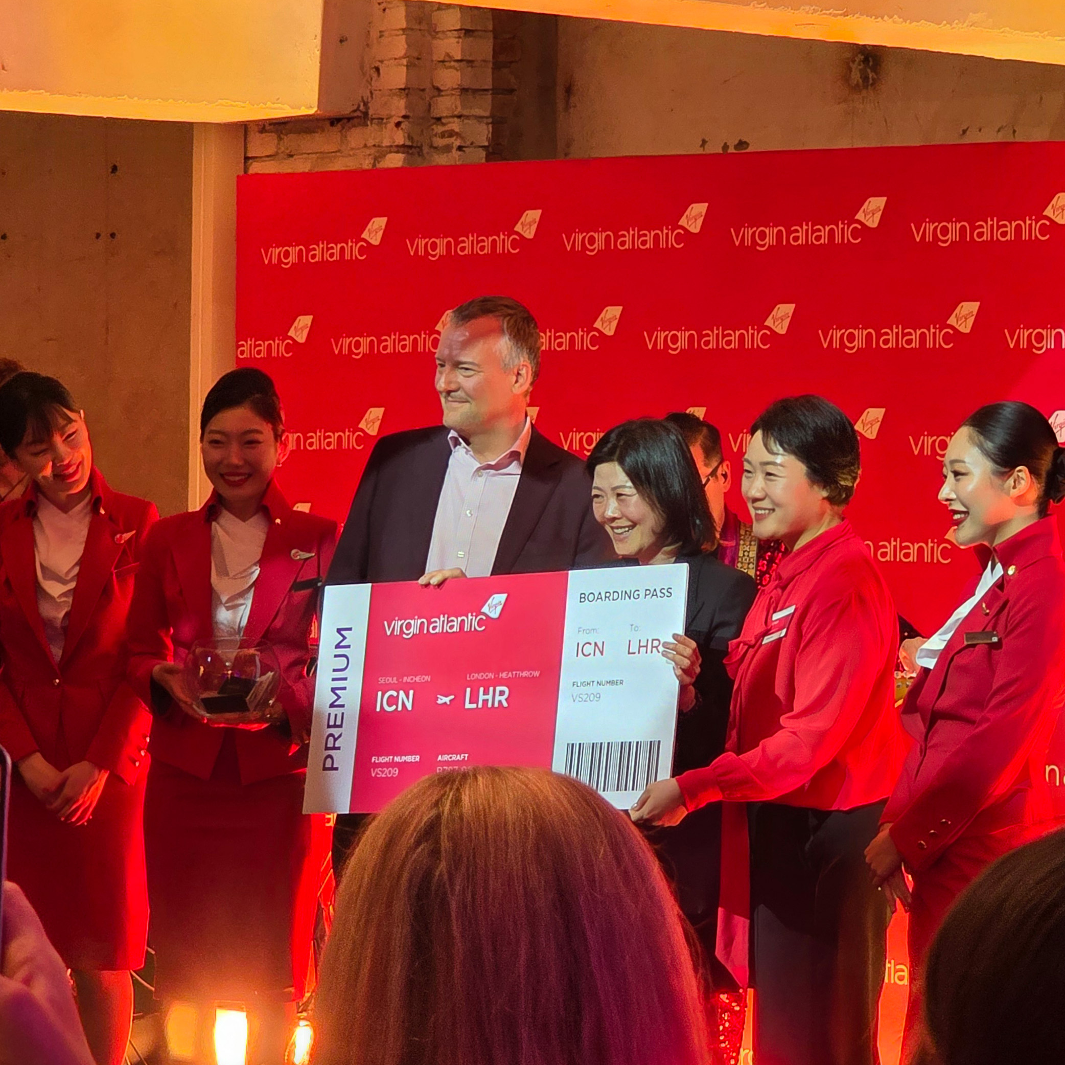 VIRGIN ATLANTIC INAUGURAL EVENT